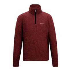 Bluza Polarowa Męska Melanżowy Suwak Do Połowy Thompson. Czerwone bluzy sportowe męskie Regatta, m, bez wzorów, z polaru, bez kaptura, trekkingowe. Za 63.99 zł.