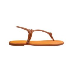 Sandały damskie Havaianas Una Acai. Żółte sandały damskie Havaianas, bez wzorów, bez obcasa, na płaskiej podeszwie, bez zapięcia. Za 165.50 zł.