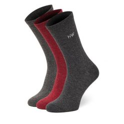 Skarpety długie Nine West. Szare skarpetki damskie Nine West, bez wzorów. Za 29.99 zł.