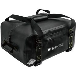 VACme-TECH Wodoodporna torba podróżna 55L. Czarne torby na ramię męskie TWISTBOXES, bez wzorów, z materiału, na ramię. Za 369.00 zł.