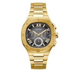 Zegarek Guess. Żółte zegarki męskie Guess, z aplikacjami, złote. Za 759.99 zł.