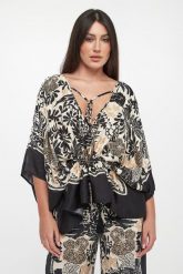 Bluzka damska ERMANNO FIRENZE. Bluzki damskie Ermanno Firenze, uniwersalny, bez wzorów, bez kołnierzyka, bez ramiączek. Za 1,709.00 zł.