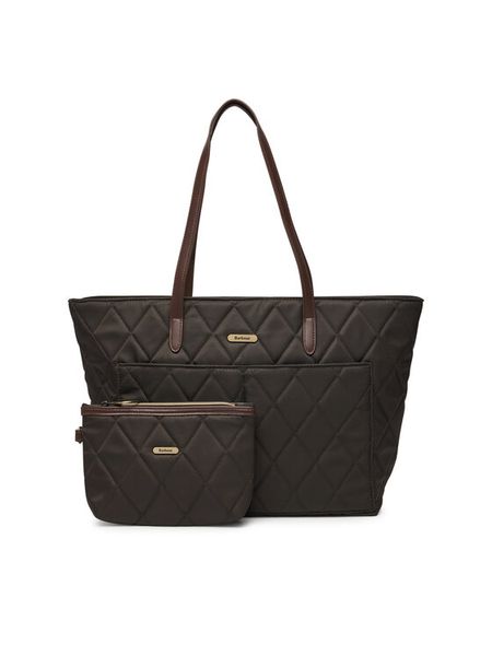 Barbour Torebka LBA0395OL75 Khaki. Brązowe shopperki damskie Barbour, bez wzorów, z materiału, bez dodatków. Za 524.99 zł.