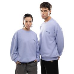 Męska bawełniana bluza Rayo Club Lifestyle Siroko RC Ready Light Purple. Fioletowe bluzy męskie SIROKO, m, bez wzorów, z bawełny, biznesowe, bez ramiączek, bez kaptura. Za 211.00 zł.