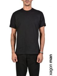 Xagon Man T-Shirt | A20082J30064 | Mężczyzna | Czarny. Czarne t-shirty męskie Xagon, l, bez wzorów, z bawełny, bez kołnierzyka, bez ramiączek. W wyprzedaży za 139.00 zł.
