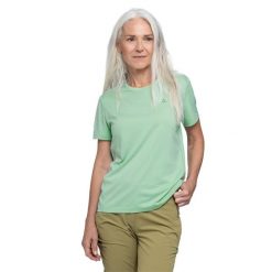 Koszulka damska Schöffel Circ Tauron. Zielone koszulki sportowe damskie Schöffel, bez wzorów, bez ramiączek. Za 179.99 zł.