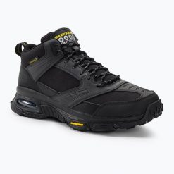 Buty męskie SKECHERS Skech-Air Envoy Bulldozer. Czarne buty zimowe męskie Skechers, bez wzorów, bez obcasa, bez zapięcia. Za 319.99 zł.