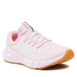 Buty do biegania Under Armour. Czerwone obuwie sportowe damskie Under Armour, bez wzorów, bez zapięcia, do biegania. Za 389.99 zł.