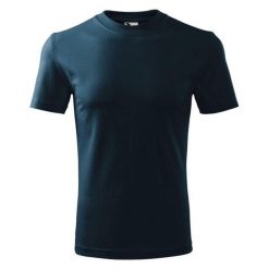 Ciężka Koszulka Unisex Dla Dorosłych. Niebieskie bluzki damskie ALDER, bez wzorów, sportowe, bez kołnierzyka, bez ramiączek. Za 56.99 zł.