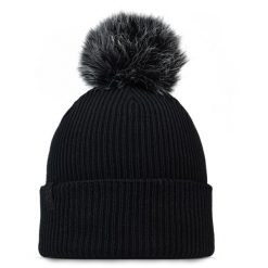 Czapka BUFF KNITTED BEANIE KESHA. Czarne czapki męskie Buff, bez wzorów. Za 219.90 zł.