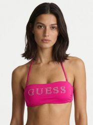 Guess Góra od bikini E6GJ45 KF442 Różowy. Czerwone bikini Guess, xl, z aplikacjami, z syntetyku. Za 239.99 zł.
