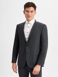 Finshley & Harding spodnie garniturowe - Steven Mężczyźni Modern Fit szary, 25. Szare garnitury męskie Finshley & Harding, m, bez wzorów, z wełny, biznesowe. Za 899.95 zł.