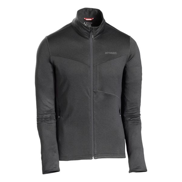 Kurtka Atomic Redster Fleece Jacket Anthracite. Szare kurtki sportowe damskie Atomic, na zimę, bez wzorów, bez ramiączek, bez kaptura, narciarskie. Za 399.00 zł.