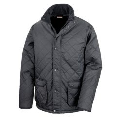 Męska Kurtka Miejska Cheltenham Water Repellent. Czarne kurtki męskie RESULT, l, bez wzorów, sportowe, bez kaptura. Za 190.99 zł.