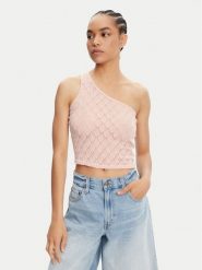 Billabong Sweter Sun Dazed 24B021511 Różowy Regular Fit. Czerwone swetry nierozpinane damskie Billabong, xs, bez wzorów, z syntetyku, bez kołnierzyka, bez ramiączek. Za 119.99 zł.