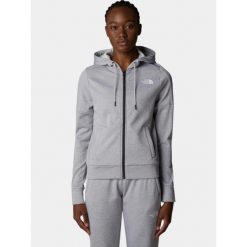 Bluza z kapturem damska The North Face W Reaxion F/Z. Szare bluzy damskie The North Face, s, bez wzorów, bez ramiączek, z kapturem. Za 419.00 zł.
