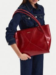 MEXX Torebka CEO-MEXX-L-002-10 Czerwony. Czerwone shopperki damskie Mexx, bez wzorów, ze skóry, bez dodatków. Za 229.99 zł.