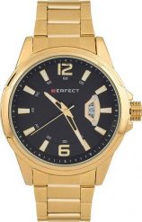 Zegarek Perfect Zegarek męski PERFECT M103-03 złoty czt. Żółte zegarki męskie Perfect, bez wzorów, złote. Za 149.00 zł.