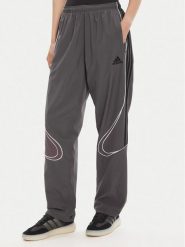 Adidas Spodnie dresowe Teamgeist adicolor JW5870 Szary Loose Fit. Szare spodnie sportowe męskie Adidas, l, bez wzorów, z dresówki. Za 239.99 zł.