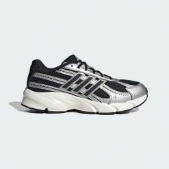 Buty Technochaos 2000. Czarne obuwie trekkingowe damskie Adidas, z syntetyku, bez zapięcia. Za 369.00 zł.