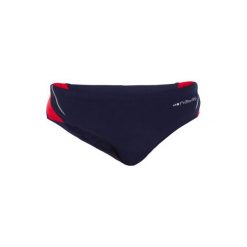 Slipki pływackie 900 YOKE męskie. Niebieskie slipki męskie NABAIJI, m, bez wzorów, z materiału. W wyprzedaży za 29.99 zł.
