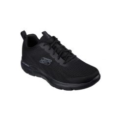Buty sportowe Sneakersy męskie, Skechers Summits-Torre. Czarne buty sportowe męskie Skechers, bez wzorów, bez zapięcia, trekkingowe. Za 297.00 zł.