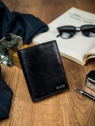 Rovicky Rewelacyjny Męski Portfel Rovicky Skóra Naturalna. Portfele męskie ROVICKY, bez wzorów, ze skóry. Za 121.80 zł.