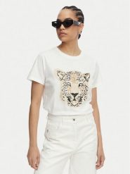 LOLA CASADEMUNT T-Shirt MS2615009 Biały Regular Fit. Białe t-shirty damskie LOLA CASADEMUNT, s, bez wzorów, z bawełny, bez kołnierzyka, bez ramiączek. Za 294.99 zł.