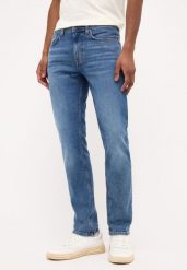 Męskie Spodnie Jeansowe MUSTANG Orlando Slim Denim Blue 1014860 5000 884. Niebieskie jeansy męskie Mustang, z denimu. Za 219.99 zł.