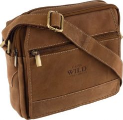 Always Wild Męska torba na ramię Always Wild miejska vintage. Torby na ramię męskie Always Wild, na ramię, małe. Za 285.38 zł.