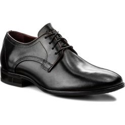 Półbuty LASOCKI FOR MEN - MB-SORGO-02 Czarny. Czarne buty wizytowe męskie Lasocki For Men, z aplikacjami, z materiału, bez obcasa, bez zapięcia. Za 179.99 zł.