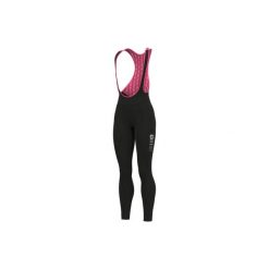 Spodnie rowerowe damskie Alé Cycling Solid Essential Bib. Czarne spodnie sportowe damskie ALÉ CYCLING, bez wzorów, sportowe, rowerowe. Za 421.30 zł.