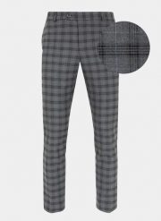 PAKO LORENTE – Spodnie męskie garniturowe P21SF-6G-060-S. Szare eleganckie spodnie męskie Pako Lorente, na lato, m, bez wzorów. Za 119.99 zł.