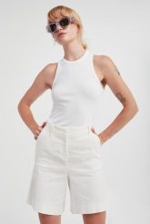 Top damski Claudia MARELLA MONOCHROME. Topy damskie Marella, l, bez wzorów, bez kołnierzyka, bez ramiączek. W wyprzedaży za 226.85 zł.