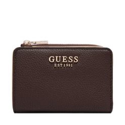 Portfel Guess. Brązowe portfele damskie Guess. Za 264.99 zł.