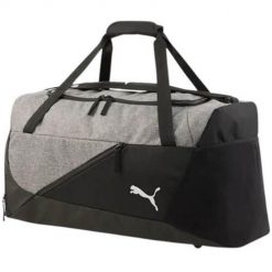Średnia torba piłkarska teamFINAL PUMA Black Medium Gray Heather. Czarne torby sportowe męskie Puma, bez wzorów, średnie. Za 223.99 zł.