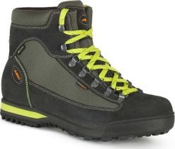 Buty trekkingowe męskie Buty slope gtx-anthracite-lime-uk 7,5 (41,5). Zielone trekkingi męskie NoName, bez zapięcia. Za 646.22 zł.