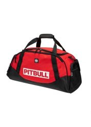 Torba treningowa Sport sportowa pojemna torba. Czarne torby na ramię męskie PITBULL, z materiału, na ramię, małe. Za 169.00 zł.