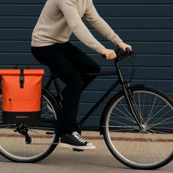Torba 2 w 1 Anna pomarańczowa 27L. Brązowe torby na laptopa damskie BADAWIN, bez wzorów, z tkaniny. Za 376.00 zł.
