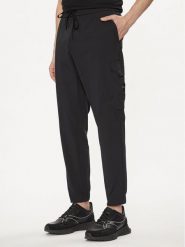 Boss Spodnie materiałowe T_Urbanex-CargoLight 50508339 Czarny Tapered Fit. Czarne spodnie materiałowe męskie Boss, bez wzorów, z materiału. Za 549.99 zł.