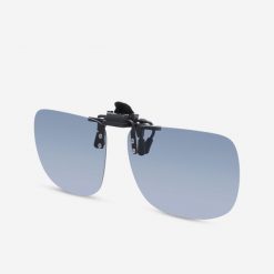 Nakładka na okulary korekcyjne - MH CLIP 120 - polaryzacyjna kategoria 3. Szare okulary przeciwsłoneczne damskie QUECHUA. Za 49.99 zł.