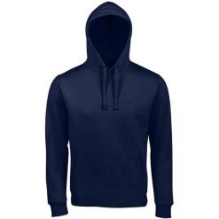 Męska Bluza Z Kapturem Spencer. Niebieskie bluzy męskie SOL'S, m, bez wzorów, bez ramiączek, z kapturem. Za 133.99 zł.