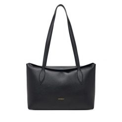 Torebka Coccinelle. Czarne shopperki damskie Coccinelle, bez wzorów, bez dodatków. Za 1,299.00 zł.