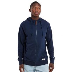 Bluza z kapturem i zamkiem błyskawicznym Protest Nxgollie. Niebieskie bluzy sportowe męskie Protest, m, bez wzorów, z kapturem. W wyprzedaży za 259.90 zł.