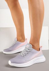 Jasnoszare Buty Sportowe Sneakersy Zdobione Efektem Ombre Banelissa. Szare obuwie sportowe damskie Renee, z aplikacjami, bez zapięcia, na fitness i siłownię. Za 99.99 zł.