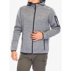 Kurtka polarowa męska CMP Borgis Fix Hood Jacket. Zielone kurtki męskie CMP, m, bez wzorów, z polaru, sportowe, bez kaptura. Za 272.99 zł.