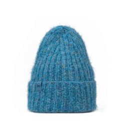Czapka BUFF KNITTED & FLEECE BAND BEANIE EYLA LAKE. Niebieskie czapki damskie Buff, bez wzorów. W wyprzedaży za 104.93 zł.