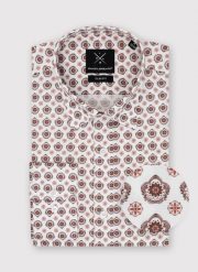 PAKO LORENTE – Koszula męska P22WF-1X-035-B-S. Białe koszule męskie Pako Lorente, na wiosnę, m, bez wzorów, z bawełny, bez kołnierzyka, bez ramiączek. Za 89.99 zł.