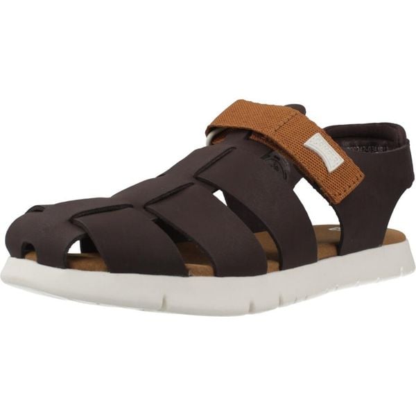 Sandały CAMPER LAMPER EBONY Brązowy. Brązowe buty zimowe męskie Camper, bez wzorów, ze skóry, bez zapięcia. Za 285.99 zł.