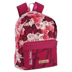 Plecak Perona Roses. Czerwone plecaki męskie 100%, bez wzorów, z materiału, biznesowe. Za 177.70 zł.
